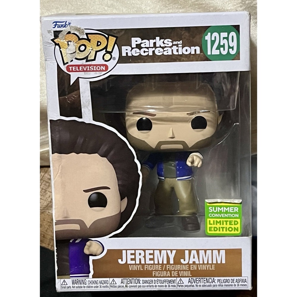 Funko POP!‎ Parks & Recreation Jeremy Jamm 2022 Summer Convention 1259